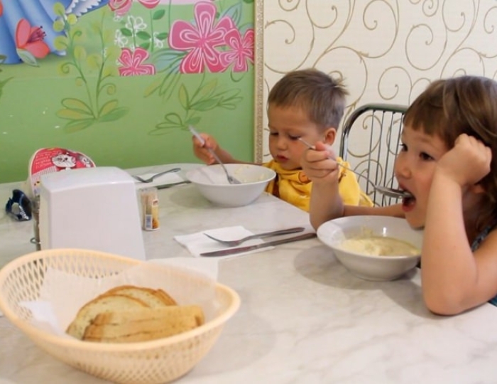 Зал столовой для детей - Пансионат «Селена» Анапа